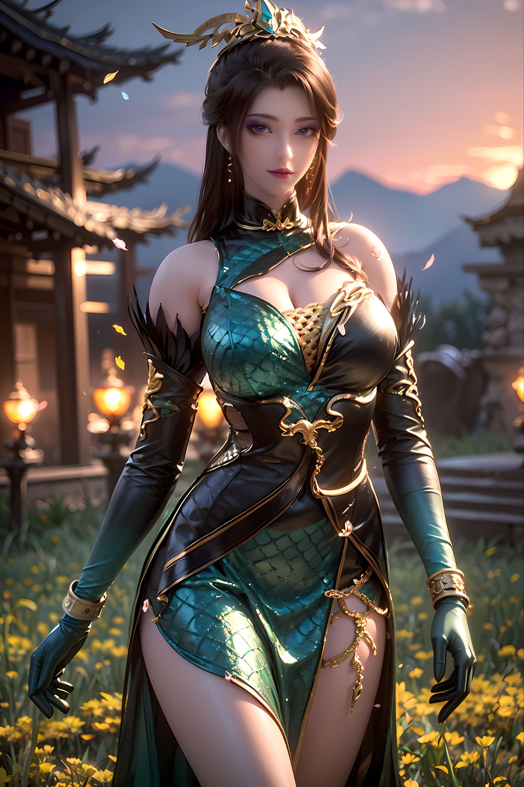 而且